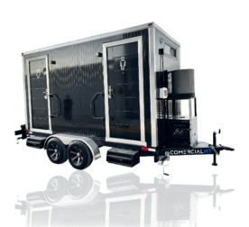 BAÑO MOVIL DE LUJO 2X4.40mts Comercial HT Remolque