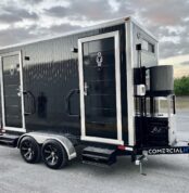 BAÑO MOVIL DE LUJO 2X4.40mts Comercial HT Remolque
